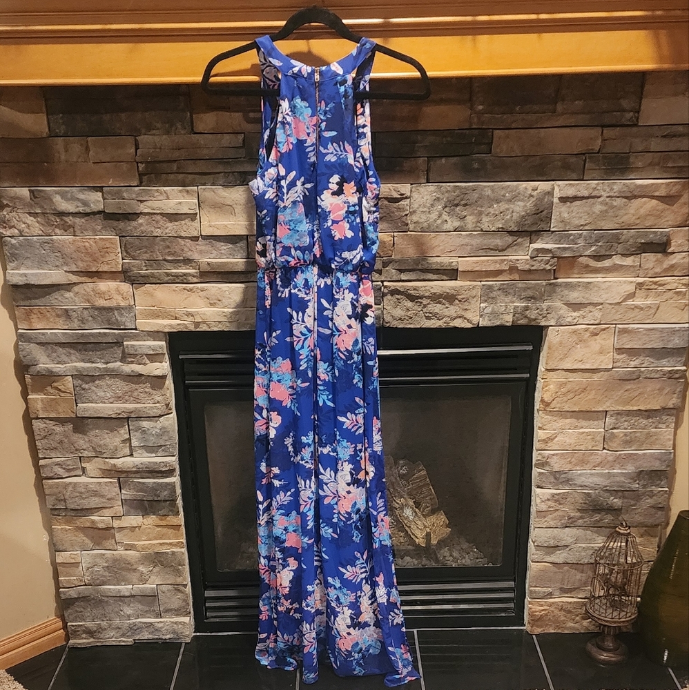 Floral Bright Maxi Dress Xhilaration Size Medium - Picture 2 of 5